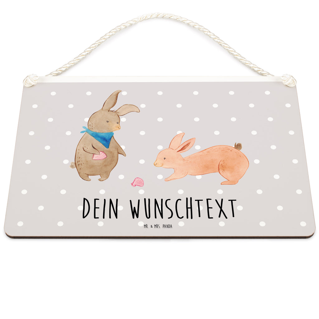 Personalisiertes Deko Schild Hasen Muschel Dekoschild, Deko Schild, Schild, Tür Schild, Türschild, Holzschild, Wandschild, Wanddeko, Familie, Vatertag, Muttertag, Bruder, Schwester, Mama, Papa, Oma, Opa, Hasen, beste Freundin, Freundin, Freundinnen, best friends, BFF, Muscheln sammeln, Muscheln, Meer