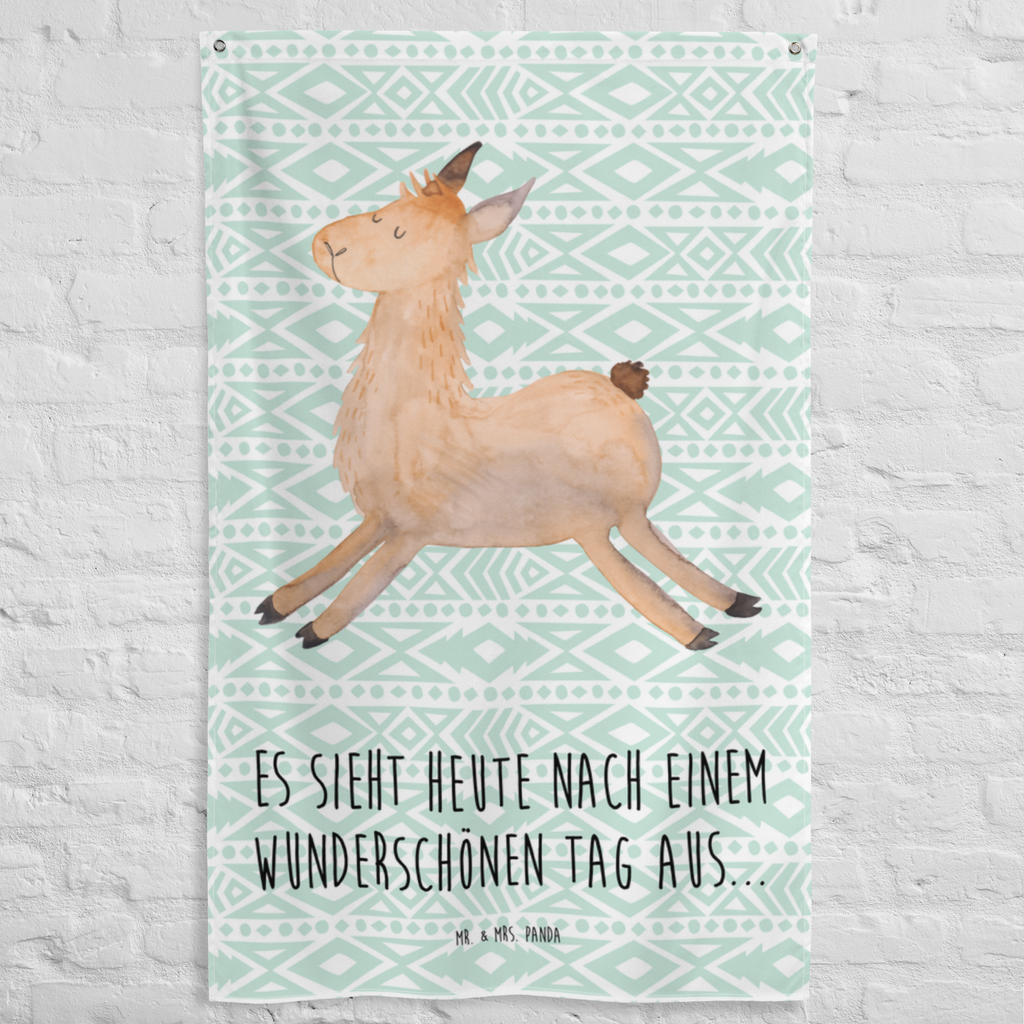 Wandteppich Lama springend Wandbehang, Dekoration, Boho, Wandteppich, Wandtuch, Wanddeko, Tapisserie, Tapestry, Wandbild, Textil-Kunst, Schmuck-Wandbehang, Wand Deko, Kinderzimmer, Kinderzimmer Wand, Kinderzimmer Deko, Kinderzimmer Wanddeko, Lama, Alpaka, Lamas, Lieblingstag, Happy day, fröhlich, Glück, Freundin, Liebeskummer, Neustart, guten Morgen, Start, Prüfung, Abitur