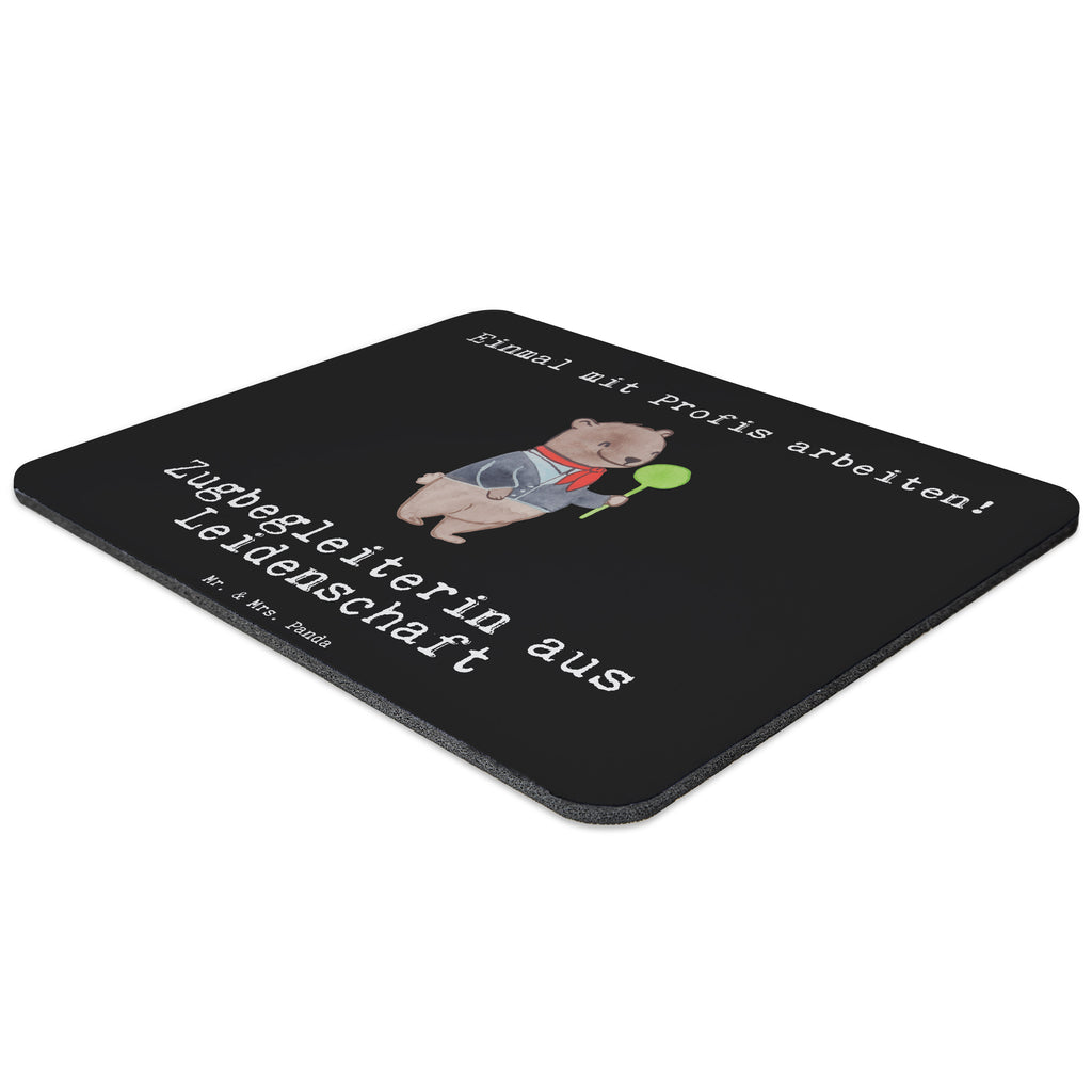 Mauspad Zugbegleiterin aus Leidenschaft Mousepad, Computer zubehör, Büroausstattung, PC Zubehör, Arbeitszimmer, Mauspad, Einzigartiges Mauspad, Designer Mauspad, Mausunterlage, Mauspad Büro, Beruf, Ausbildung, Jubiläum, Abschied, Rente, Kollege, Kollegin, Geschenk, Schenken, Arbeitskollege, Mitarbeiter, Firma, Danke, Dankeschön