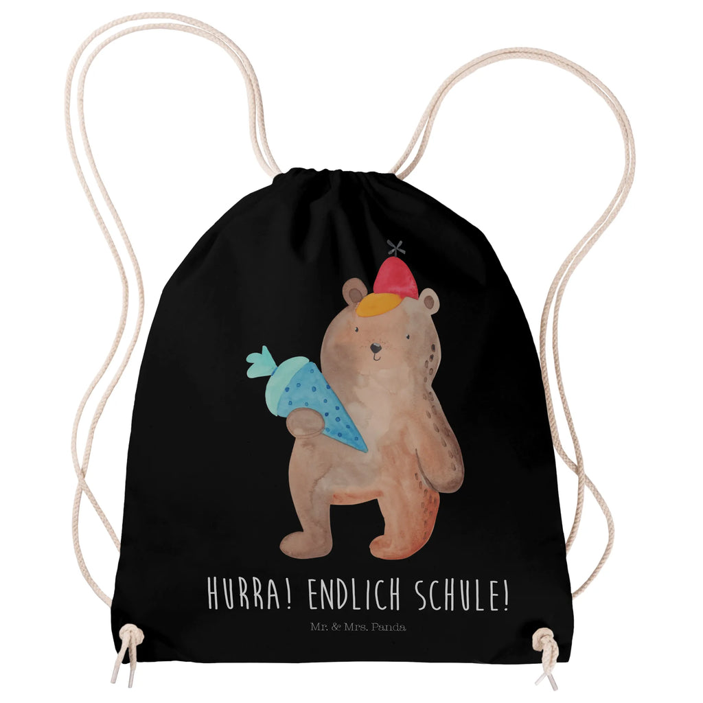 Sportbeutel Bär Schultüte Sportbeutel, Turnbeutel, Beutel, Sporttasche, Tasche, Stoffbeutel, Sportbeutel Kinder, Gymsack, Beutel Rucksack, Kleine Sporttasche, Sportzubehör, Turnbeutel Baumwolle, Bär, Teddy, Teddybär, Bär Motiv, Schultüte, Erster Schultag Geschenk, Einschulung Geschenk, Schule Geschenk, Grundschule, Schulanfang, Schulbeginn