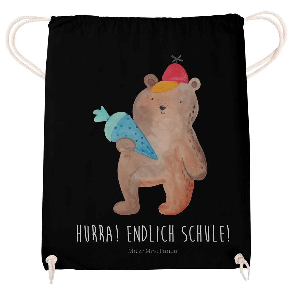 Sportbeutel Bär Schultüte Sportbeutel, Turnbeutel, Beutel, Sporttasche, Tasche, Stoffbeutel, Sportbeutel Kinder, Gymsack, Beutel Rucksack, Kleine Sporttasche, Sportzubehör, Turnbeutel Baumwolle, Bär, Teddy, Teddybär, Bär Motiv, Schultüte, Erster Schultag Geschenk, Einschulung Geschenk, Schule Geschenk, Grundschule, Schulanfang, Schulbeginn