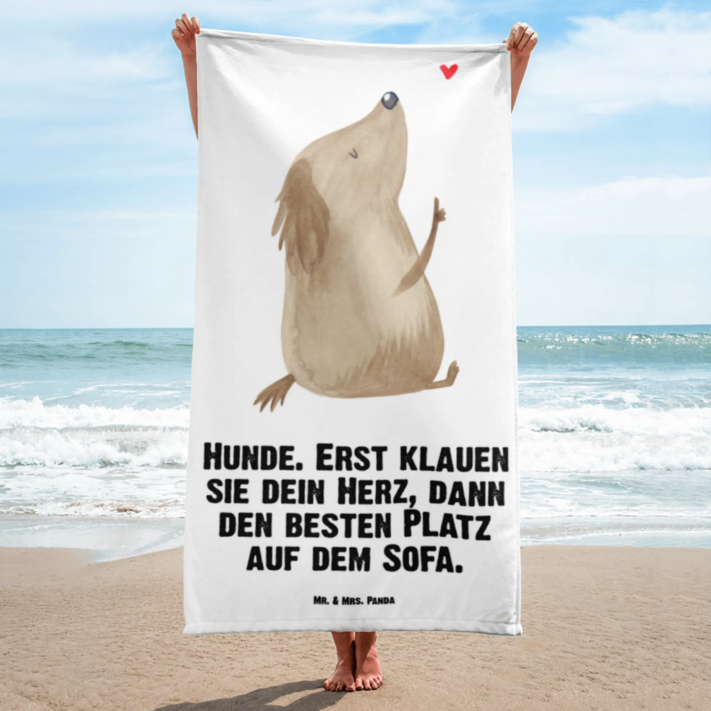 XL Badehandtuch Hund Liebe Handtuch, Badetuch, Duschtuch, Strandtuch, Saunatuch, Hund, Hundemotiv, Haustier, Hunderasse, Tierliebhaber, Hundebesitzer, Sprüche, Liebe, Hundeglück, Hundeliebe, Hunde, Frauchen