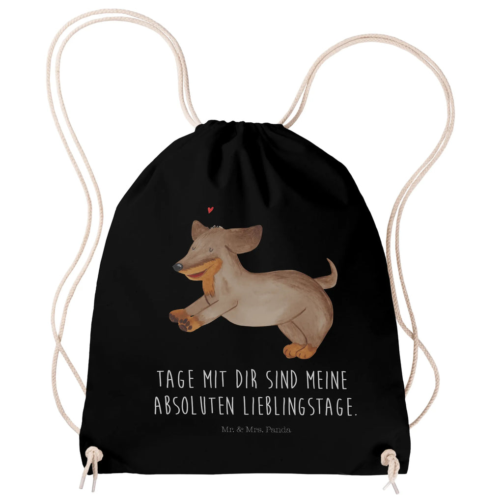 Sportbeutel Hund Dackel fröhlich Sportbeutel, Turnbeutel, Beutel, Sporttasche, Tasche, Stoffbeutel, Sportbeutel Kinder, Gymsack, Beutel Rucksack, Kleine Sporttasche, Sportzubehör, Turnbeutel Baumwolle, Hund, Hundemotiv, Haustier, Hunderasse, Tierliebhaber, Hundebesitzer, Sprüche, Hunde, Dackel, Dachshund, happy dog