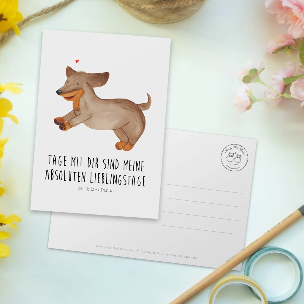 Postkarte Hund Dackel Postkarte, Karte, Geschenkkarte, Grußkarte, Einladung, Ansichtskarte, Geburtstagskarte, Einladungskarte, Dankeskarte, Ansichtskarten, Einladung Geburtstag, Einladungskarten Geburtstag, Hund, Hundemotiv, Haustier, Hunderasse, Tierliebhaber, Hundebesitzer, Sprüche, Hunde, Dackel, Dachshund, happy dog