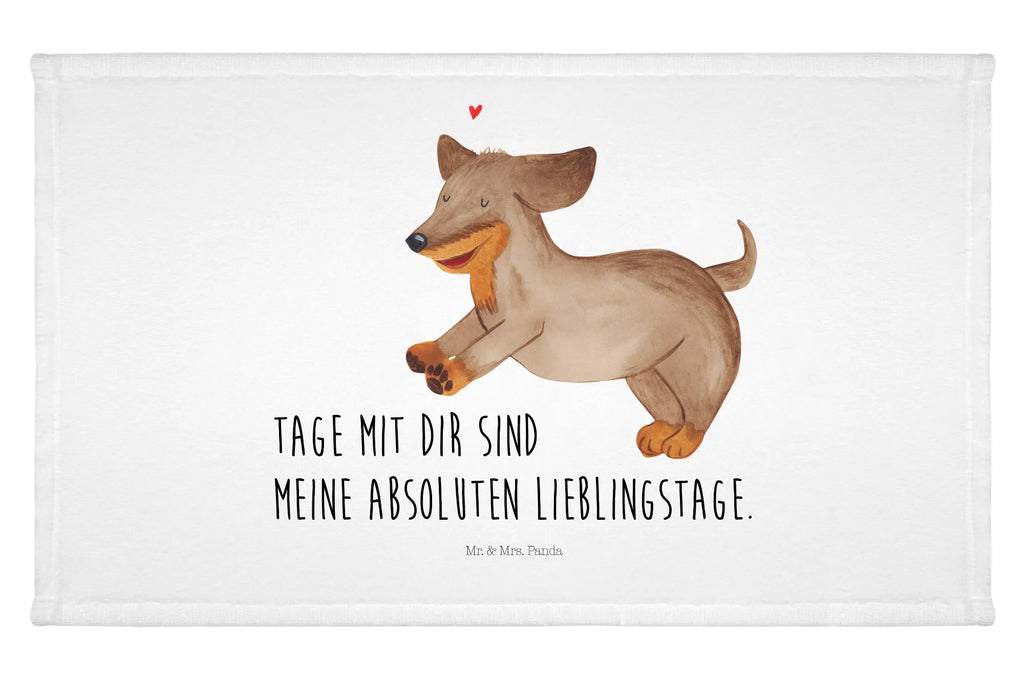 Handtuch Hund Dackel Gästetuch, Reisehandtuch, Sport Handtuch, Frottier, Kinder Handtuch, Hund, Hundemotiv, Haustier, Hunderasse, Tierliebhaber, Hundebesitzer, Sprüche, Hunde, Dackel, Dachshund, happy dog