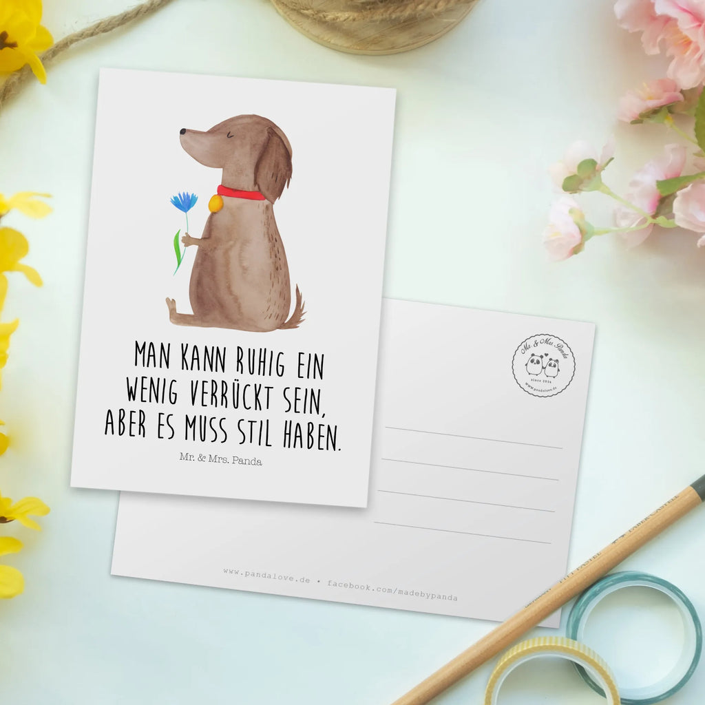 Postkarte Hund Blume Postkarte, Karte, Geschenkkarte, Grußkarte, Einladung, Ansichtskarte, Geburtstagskarte, Einladungskarte, Dankeskarte, Ansichtskarten, Einladung Geburtstag, Einladungskarten Geburtstag, Hund, Hundemotiv, Haustier, Hunderasse, Tierliebhaber, Hundebesitzer, Sprüche, Hunde, Frauchen, Hundeliebe