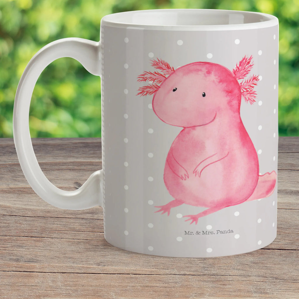 Kindertasse Axolotl null Kindertasse, Kinder Tasse, Kunststoff Tasse, Kindergarten Tasse, Trinkbecher, Camping Becher, Kaffeetasse, Kunststoffbecher, Kindergartenbecher, Outdoorgeschirr, Kunststoffgeschirr, Reisebecher, Reisetasse, Kinderbecher, Bruchfeste Tasse, Bruchsichere Tasse, Plastik Tasse, Plastiktasse, Axolotl, Molch, Axolot, vergnügt, fröhlich, zufrieden, Lebensstil, Weisheit, Lebensweisheit, Liebe, Freundin