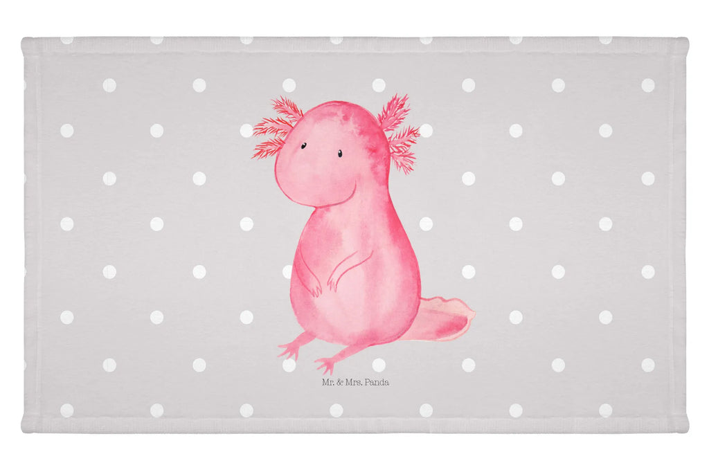 Handtuch Axolotl null Handtuch, Badehandtuch, Badezimmer, Handtücher, groß, Kinder, Baby, Axolotl, Molch, Axolot, vergnügt, fröhlich, zufrieden, Lebensstil, Weisheit, Lebensweisheit, Liebe, Freundin