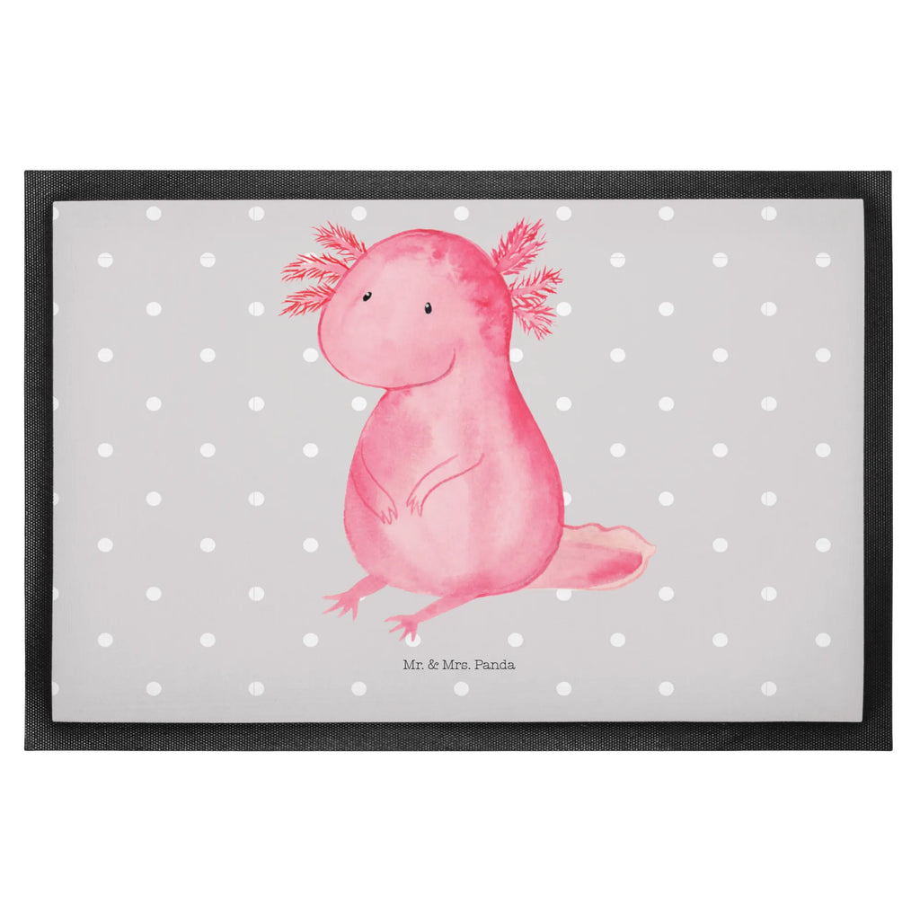 Fußmatte Axolotl null Türvorleger, Schmutzmatte, Fußabtreter, Matte, Schmutzfänger, Fußabstreifer, Schmutzfangmatte, Türmatte, Motivfußmatte, Haustürmatte, Vorleger, Fussmatten, Fußmatten, Gummimatte, Fußmatte außen, Fußmatte innen, Fussmatten online, Gummi Matte, Sauberlaufmatte, Fußmatte waschbar, Fußmatte outdoor, Schmutzfangmatte waschbar, Eingangsteppich, Fußabstreifer außen, Fußabtreter außen, Schmutzfangteppich, Fußmatte außen wetterfest, Axolotl, Molch, Axolot, vergnügt, fröhlich, zufrieden, Lebensstil, Weisheit, Lebensweisheit, Liebe, Freundin