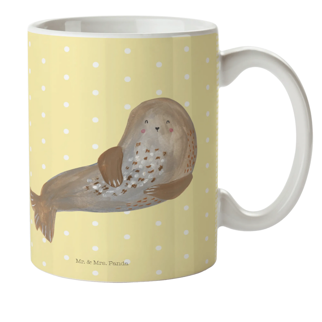 Kindertasse Robbe Lachen Kindertasse, Kinder Tasse, Kunststoff Tasse, Kindergarten Tasse, Trinkbecher, Camping Becher, Kaffeetasse, Kunststoffbecher, Kindergartenbecher, Outdoorgeschirr, Kunststoffgeschirr, Reisebecher, Reisetasse, Kinderbecher, Bruchfeste Tasse, Bruchsichere Tasse, Plastik Tasse, Plastiktasse, Tiermotive, Gute Laune, lustige Sprüche, Tiere, Robbe, Robben, Seehund, Strand, Meerestier, Ostsee, Nordsee