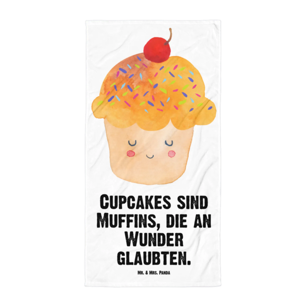 XL Badehandtuch Cupcake Handtuch, Badetuch, Duschtuch, Strandtuch, Saunatuch, Tiermotive, Gute Laune, lustige Sprüche, Tiere, Cupcakes, Muffin, Wunder, Küche Deko, Küche Spruch, Backen Geschenk, Geschenk Koch, Motivation Sprüche