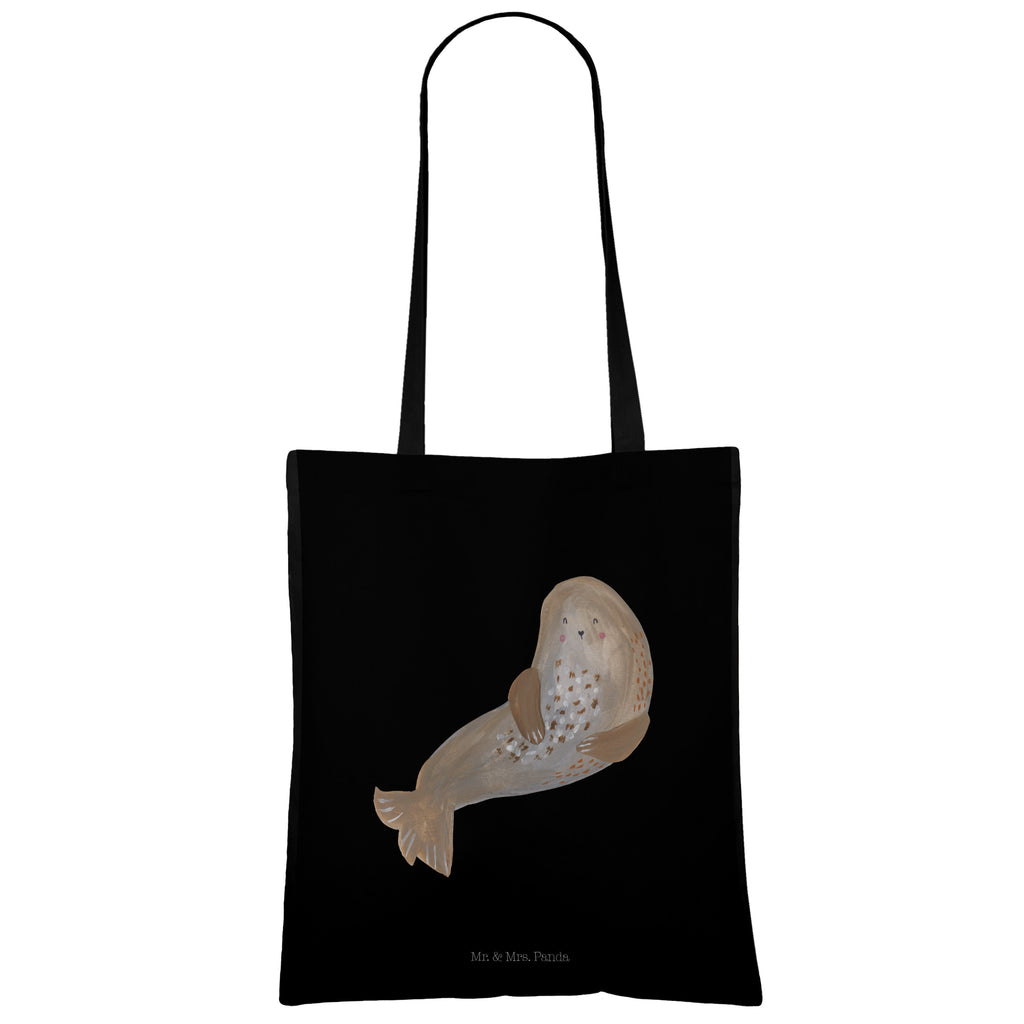 Tragetasche Robbe Lachen Beuteltasche, Beutel, Einkaufstasche, Jutebeutel, Stoffbeutel, Tasche, Shopper, Umhängetasche, Strandtasche, Schultertasche, Stofftasche, Tragetasche, Badetasche, Jutetasche, Einkaufstüte, Laptoptasche, Tiermotive, Gute Laune, lustige Sprüche, Tiere, Robbe, Robben, Seehund, Strand, Meerestier, Ostsee, Nordsee