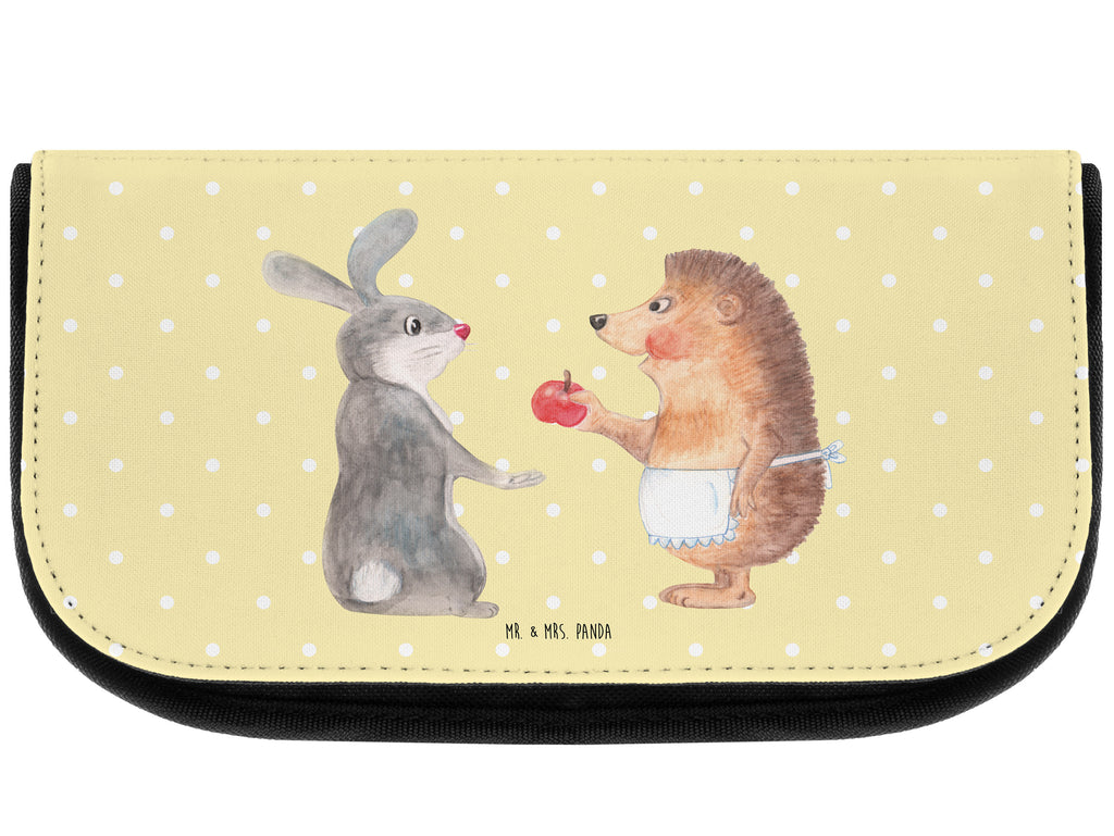 Kosmetiktasche Hase Igel Kosmetikbeutel, Kulturtasche, Kulturbeutel, Schminktasche, Make-Up Tasche, Kosmetiktasche, Beauty Bag, Kosmetiktasche Damen, Make Up Tasche, Kosmetik Tasche, Kosmetiktasche Klein, Kleine Kosmetiktasche, Schminktasche Klein, Kosmetiktasche Mit Fächern, Schminktäschen, Schminke Tasche, Kosmetiktaschen Damen, Beauty Case, Schmink Täschchen, Tiermotive, Gute Laune, lustige Sprüche, Tiere, Igel und Hase, Igel, Hase, Liebe Spruch, Liebeskummer Geschenk, Herzschmerz, Trösten, Trennungsschmerz, Spruch romantisch