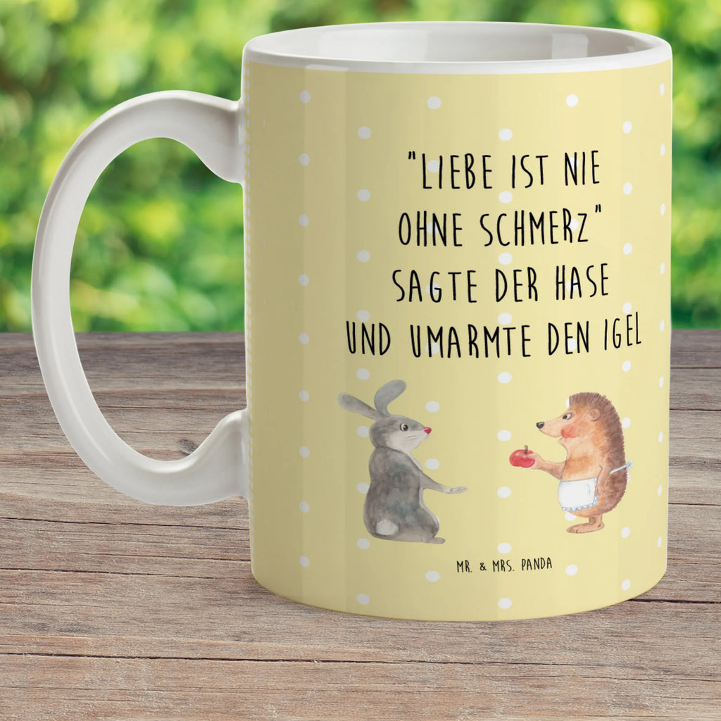 Kindertasse Hase Igel Kindertasse, Kinder Tasse, Kunststoff Tasse, Kindergarten Tasse, Trinkbecher, Camping Becher, Kaffeetasse, Kunststoffbecher, Kindergartenbecher, Outdoorgeschirr, Kunststoffgeschirr, Reisebecher, Reisetasse, Kinderbecher, Bruchfeste Tasse, Bruchsichere Tasse, Plastik Tasse, Plastiktasse, Tiermotive, Gute Laune, lustige Sprüche, Tiere, Igel und Hase, Igel, Hase, Liebe Spruch, Liebeskummer Geschenk, Herzschmerz, Trösten, Trennungsschmerz, Spruch romantisch