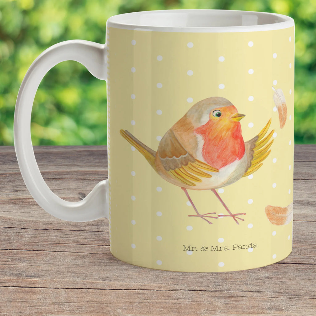 Kindertasse Rotkehlchen mit Federn Kindertasse, Kinder Tasse, Kunststoff Tasse, Kindergarten Tasse, Trinkbecher, Camping Becher, Kaffeetasse, Kunststoffbecher, Kindergartenbecher, Outdoorgeschirr, Kunststoffgeschirr, Reisebecher, Reisetasse, Kinderbecher, Bruchfeste Tasse, Bruchsichere Tasse, Plastik Tasse, Plastiktasse, Tiermotive, Gute Laune, lustige Sprüche, Tiere, What if i fall, Rotkehlchen, Spruch Motivation, Spruch Mut, Vogel, Motivation Sprüche, Motivationsbilder, fliegen