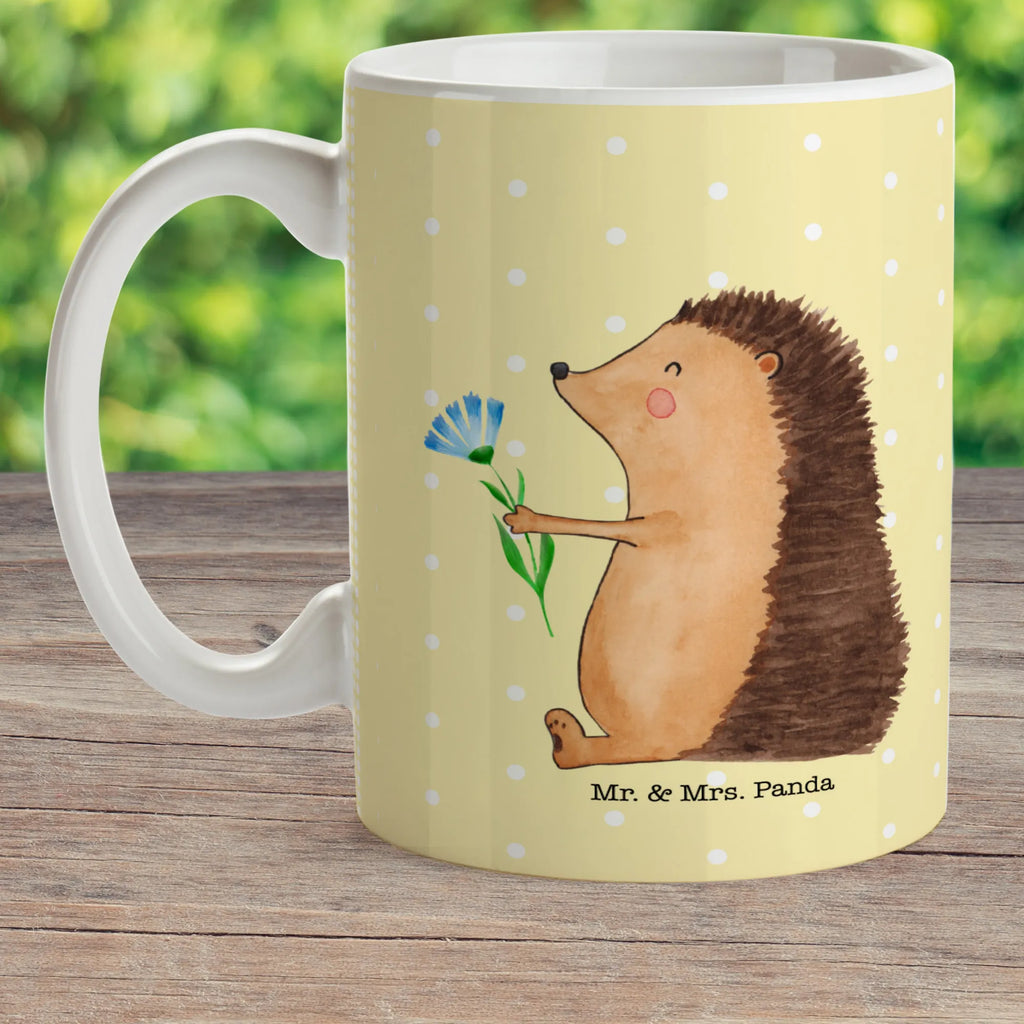 Kindertasse Igel Blumen Kindertasse, Kinder Tasse, Kunststoff Tasse, Kindergarten Tasse, Trinkbecher, Camping Becher, Kaffeetasse, Kunststoffbecher, Kindergartenbecher, Outdoorgeschirr, Kunststoffgeschirr, Reisebecher, Reisetasse, Kinderbecher, Bruchfeste Tasse, Bruchsichere Tasse, Plastik Tasse, Plastiktasse, Tiermotive, Gute Laune, lustige Sprüche, Tiere, Igel, Gute Besserung, Genesungswünsche, Krankheit, Krankenhaus, krank, Besuch