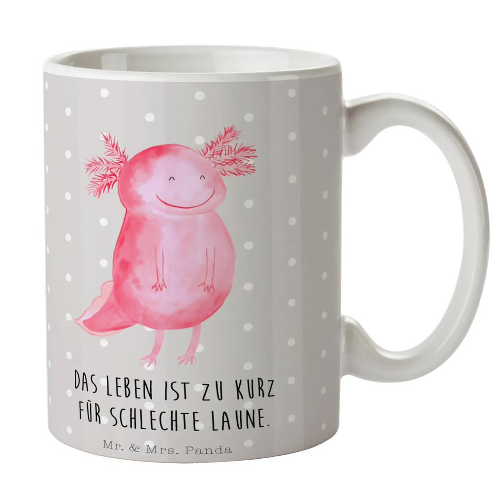 Tasse Axolotl Glücklich Tasse, Kaffeetasse, Teetasse, Becher, Kaffeebecher, Teebecher, Keramiktasse, Porzellantasse, Büro Tasse, Geschenk Tasse, Tasse Sprüche, Tasse Motive, Kaffeetassen, Tasse bedrucken, Designer Tasse, Cappuccino Tassen, Schöne Teetassen, Axolotl, Molch, Axolot, Schwanzlurch, Lurch, Lurche, Motivation, gute Laune