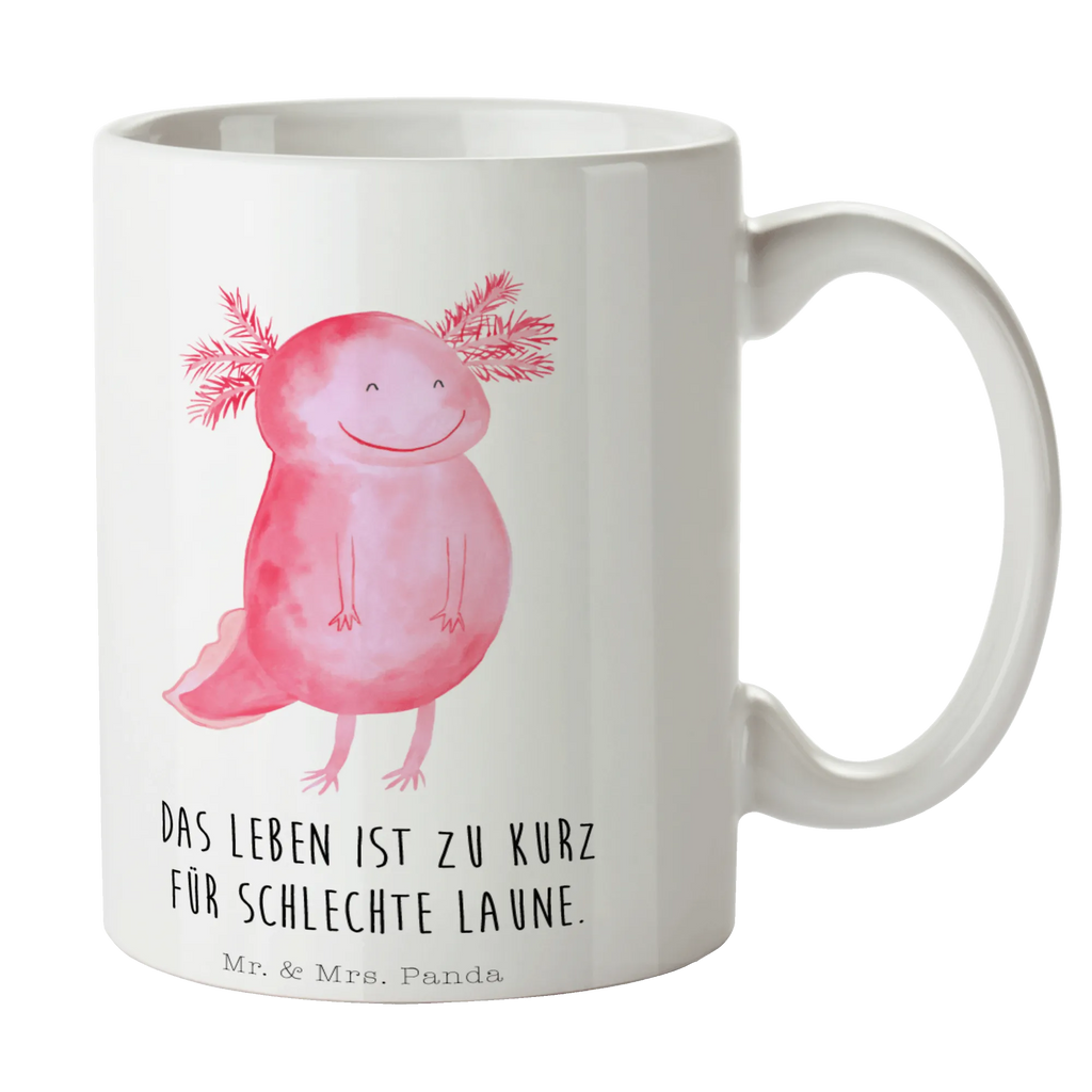 Tasse Axolotl Glücklich Tasse, Kaffeetasse, Teetasse, Becher, Kaffeebecher, Teebecher, Keramiktasse, Porzellantasse, Büro Tasse, Geschenk Tasse, Tasse Sprüche, Tasse Motive, Kaffeetassen, Tasse bedrucken, Designer Tasse, Cappuccino Tassen, Schöne Teetassen, Axolotl, Molch, Axolot, Schwanzlurch, Lurch, Lurche, Motivation, gute Laune