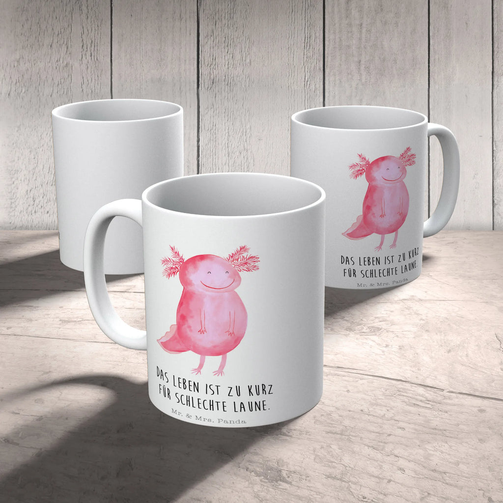 Tasse Axolotl Glücklich Tasse, Kaffeetasse, Teetasse, Becher, Kaffeebecher, Teebecher, Keramiktasse, Porzellantasse, Büro Tasse, Geschenk Tasse, Tasse Sprüche, Tasse Motive, Kaffeetassen, Tasse bedrucken, Designer Tasse, Cappuccino Tassen, Schöne Teetassen, Axolotl, Molch, Axolot, Schwanzlurch, Lurch, Lurche, Motivation, gute Laune