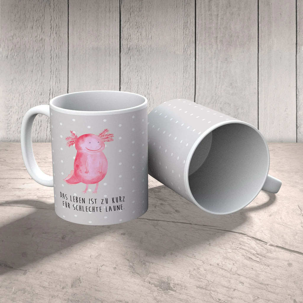 Kindertasse Axolotl Glücklich Kindertasse, Kinder Tasse, Kunststoff Tasse, Kindergarten Tasse, Trinkbecher, Camping Becher, Kaffeetasse, Kunststoffbecher, Kindergartenbecher, Outdoorgeschirr, Kunststoffgeschirr, Reisebecher, Reisetasse, Kinderbecher, Bruchfeste Tasse, Bruchsichere Tasse, Plastik Tasse, Plastiktasse, Axolotl, Molch, Axolot, Schwanzlurch, Lurch, Lurche, Motivation, gute Laune