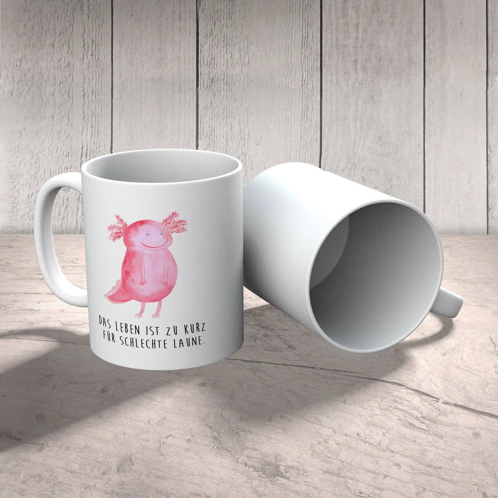 Kindertasse Axolotl Glücklich Kindertasse, Kinder Tasse, Kunststoff Tasse, Kindergarten Tasse, Trinkbecher, Camping Becher, Kaffeetasse, Kunststoffbecher, Kindergartenbecher, Outdoorgeschirr, Kunststoffgeschirr, Reisebecher, Reisetasse, Kinderbecher, Bruchfeste Tasse, Bruchsichere Tasse, Plastik Tasse, Plastiktasse, Axolotl, Molch, Axolot, Schwanzlurch, Lurch, Lurche, Motivation, gute Laune