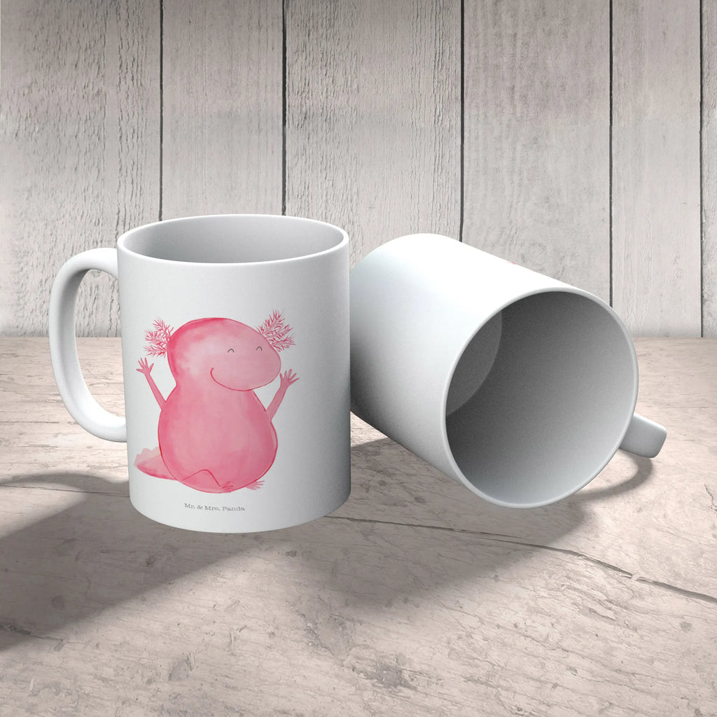 Kindertasse Axolotl Hurra Kindertasse, Kinder Tasse, Kunststoff Tasse, Kindergarten Tasse, Trinkbecher, Camping Becher, Kaffeetasse, Kunststoffbecher, Kindergartenbecher, Outdoorgeschirr, Kunststoffgeschirr, Reisebecher, Reisetasse, Kinderbecher, Bruchfeste Tasse, Bruchsichere Tasse, Plastik Tasse, Plastiktasse, Axolotl, Molch, Axolot, Schwanzlurch, Lurch, Lurche, fröhlich, Spaß, Freude, Motivation, Zufriedenheit