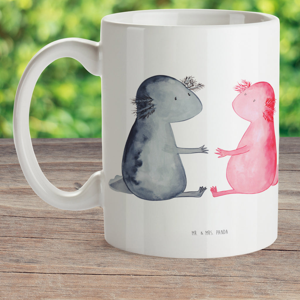 Kindertasse Axolotl Liebe Kindertasse, Kinder Tasse, Kunststoff Tasse, Kindergarten Tasse, Trinkbecher, Camping Becher, Kaffeetasse, Kunststoffbecher, Kindergartenbecher, Outdoorgeschirr, Kunststoffgeschirr, Reisebecher, Reisetasse, Kinderbecher, Bruchfeste Tasse, Bruchsichere Tasse, Plastik Tasse, Plastiktasse, Axolotl, Molch, Axolot, Schwanzlurch, Lurch, Lurche, Liebe, große Liebe, Liebesbeweis, Freund, Verlobter, Ehemann, Jahrestag, Valentinstag