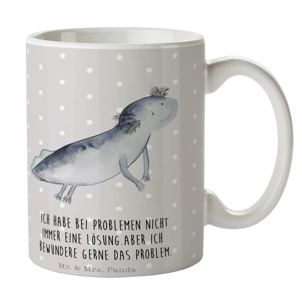 Tasse Axolotl schwimmt Tasse, Kaffeetasse, Teetasse, Becher, Kaffeebecher, Teebecher, Keramiktasse, Porzellantasse, Büro Tasse, Geschenk Tasse, Tasse Sprüche, Tasse Motive, Kaffeetassen, Tasse bedrucken, Designer Tasse, Cappuccino Tassen, Schöne Teetassen, Axolotl, Molch, Axolot, Schwanzlurch, Lurch, Lurche, Problem, Probleme, Lösungen, Motivation