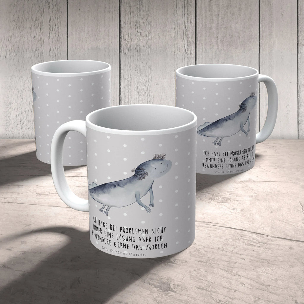 Tasse Axolotl schwimmt Tasse, Kaffeetasse, Teetasse, Becher, Kaffeebecher, Teebecher, Keramiktasse, Porzellantasse, Büro Tasse, Geschenk Tasse, Tasse Sprüche, Tasse Motive, Kaffeetassen, Tasse bedrucken, Designer Tasse, Cappuccino Tassen, Schöne Teetassen, Axolotl, Molch, Axolot, Schwanzlurch, Lurch, Lurche, Problem, Probleme, Lösungen, Motivation