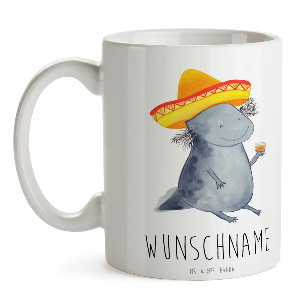 Personalisierte Tasse Axolotl Tequila Personalisierte Tasse, Namenstasse, Wunschname, Personalisiert, Tasse, Namen, Drucken, Tasse mit Namen, Axolotl, Molch, Mexico, Mexiko, Sombrero, Zitrone, Tequila, Motivation, Spruch, Schwanzlurch, Lurch, Lurche, Axolot, Feuerdrache, Feuersalamander