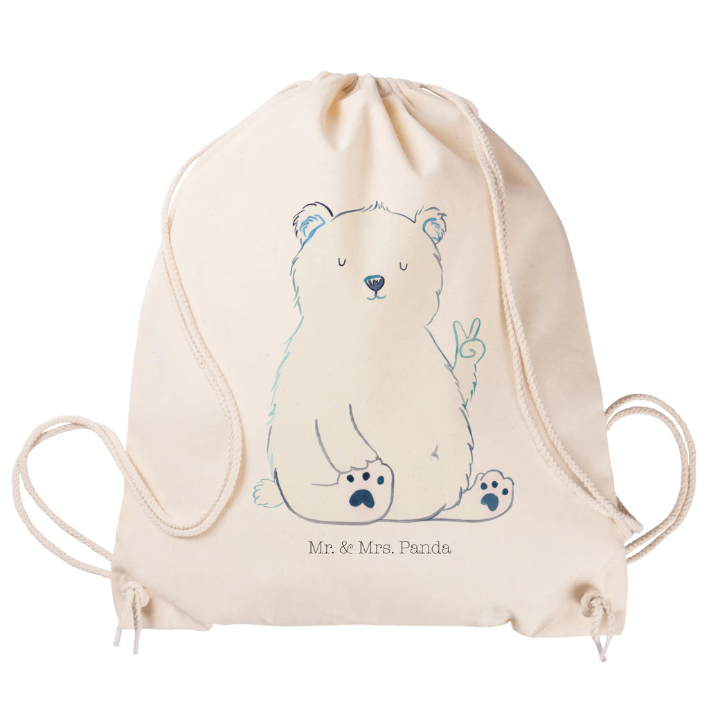 Sportbeutel Eisbär Faul Sportbeutel, Turnbeutel, Beutel, Sporttasche, Tasche, Stoffbeutel, Sportbeutel Kinder, Gymsack, Beutel Rucksack, Kleine Sporttasche, Sportzubehör, Turnbeutel Baumwolle, Bär, Teddy, Teddybär, Eisbär, Nordpol, Faul, Entspannen, Relaxen, Büro, Arbeit, Bürojob, Arbeitsplatz, Homeoffice