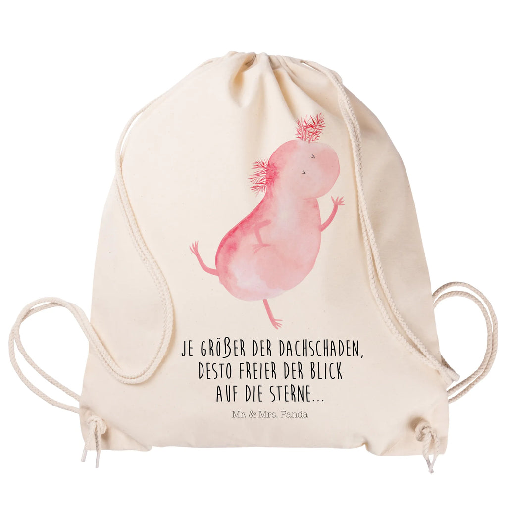 Sportbeutel Axolotl Tanzen Sportbeutel, Turnbeutel, Beutel, Sporttasche, Tasche, Stoffbeutel, Sportbeutel Kinder, Gymsack, Beutel Rucksack, Kleine Sporttasche, Sportzubehör, Turnbeutel Baumwolle, Axolotl, Molch, Axolot, Schwanzlurch, Lurch, Lurche, Dachschaden, Sterne, verrückt, Freundin, beste Freundin