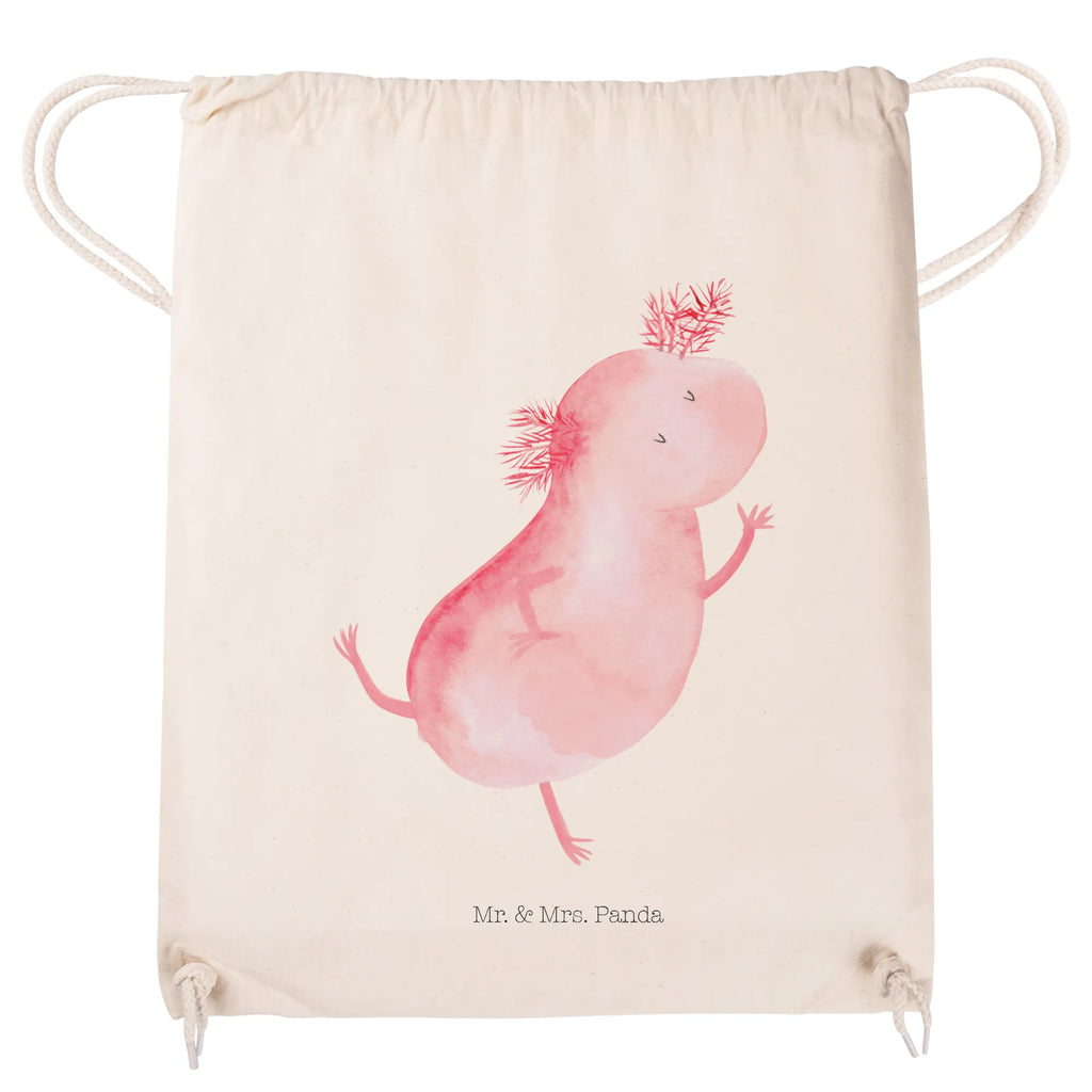 Sportbeutel Axolotl Tanzen Sportbeutel, Turnbeutel, Beutel, Sporttasche, Tasche, Stoffbeutel, Sportbeutel Kinder, Gymsack, Beutel Rucksack, Kleine Sporttasche, Sportzubehör, Turnbeutel Baumwolle, Axolotl, Molch, Axolot, Schwanzlurch, Lurch, Lurche, Dachschaden, Sterne, verrückt, Freundin, beste Freundin