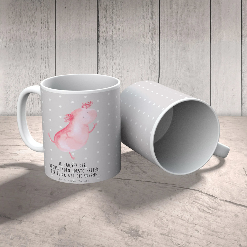 Tasse Axolotl tanzt Tasse, Kaffeetasse, Teetasse, Becher, Kaffeebecher, Teebecher, Keramiktasse, Porzellantasse, Büro Tasse, Geschenk Tasse, Tasse Sprüche, Tasse Motive, Kaffeetassen, Tasse bedrucken, Designer Tasse, Cappuccino Tassen, Schöne Teetassen, Axolotl, Molch, Axolot, Schwanzlurch, Lurch, Lurche, Dachschaden, Sterne, verrückt, Freundin, beste Freundin