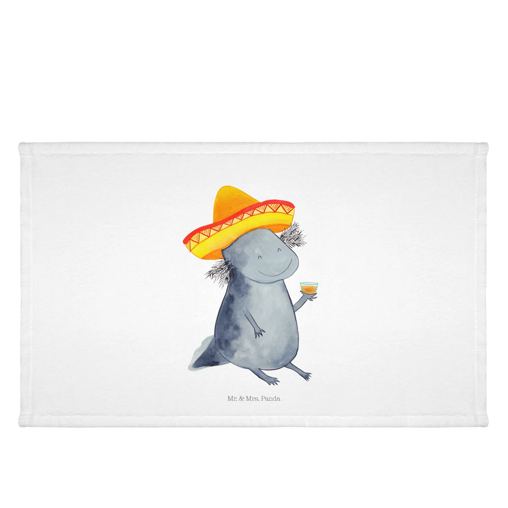 Handtuch Axolotl Tequila Handtuch, Badehandtuch, Badezimmer, Handtücher, groß, Kinder, Baby, Axolotl, Molch, Mexico, Mexiko, Sombrero, Zitrone, Tequila, Motivation, Spruch, Schwanzlurch, Lurch, Lurche, Axolot, Feuerdrache, Feuersalamander