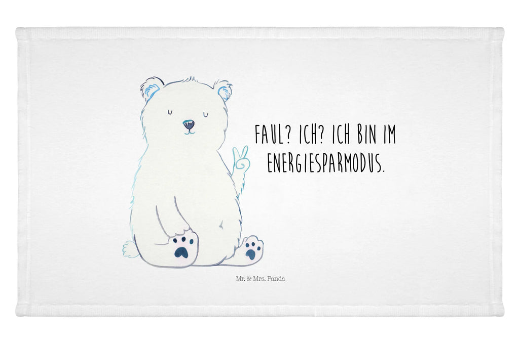 Handtuch Eisbär Faul Handtuch, Badehandtuch, Badezimmer, Handtücher, groß, Kinder, Baby, Bär, Teddy, Teddybär, Eisbär, Nordpol, Faul, Entspannen, Relaxen, Büro, Arbeit, Bürojob, Arbeitsplatz, Homeoffice