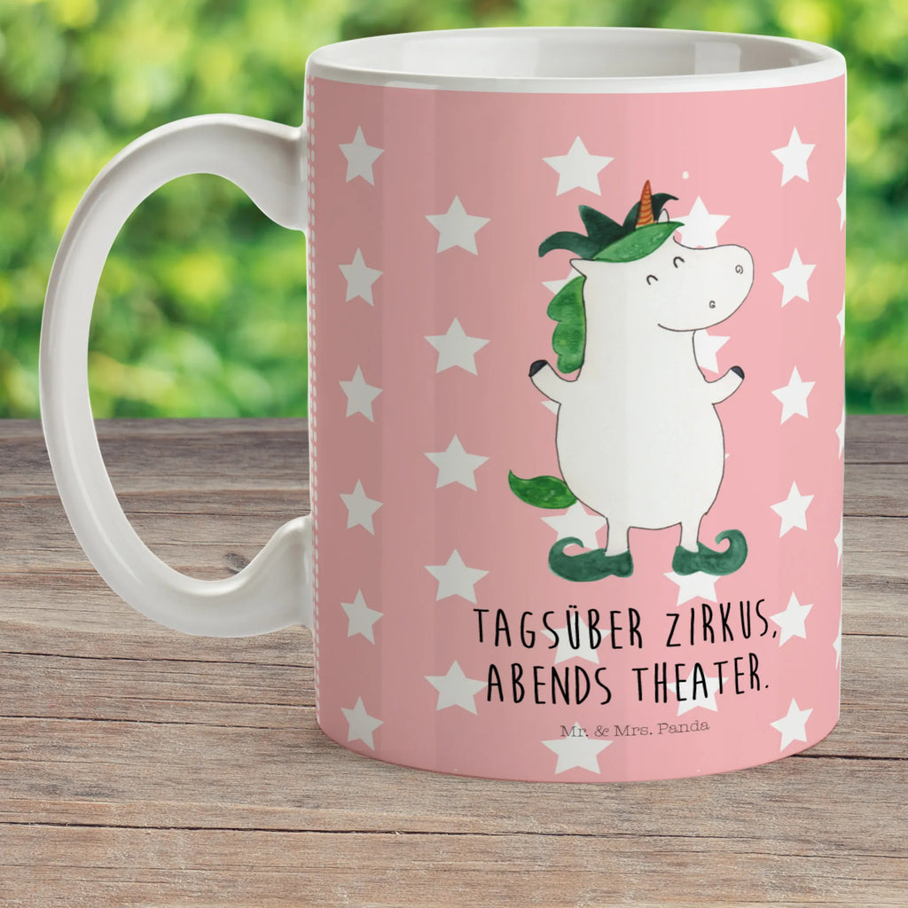 Kindertasse Einhorn Joker Kindertasse, Kinder Tasse, Kunststoff Tasse, Kindergarten Tasse, Trinkbecher, Camping Becher, Kaffeetasse, Kunststoffbecher, Kindergartenbecher, Outdoorgeschirr, Kunststoffgeschirr, Reisebecher, Reisetasse, Kinderbecher, Bruchfeste Tasse, Bruchsichere Tasse, Plastik Tasse, Plastiktasse, Einhorn, Einhörner, Einhorn Deko, Pegasus, Unicorn, Hofnarr, Kasper, Gaukler, Mittelalter