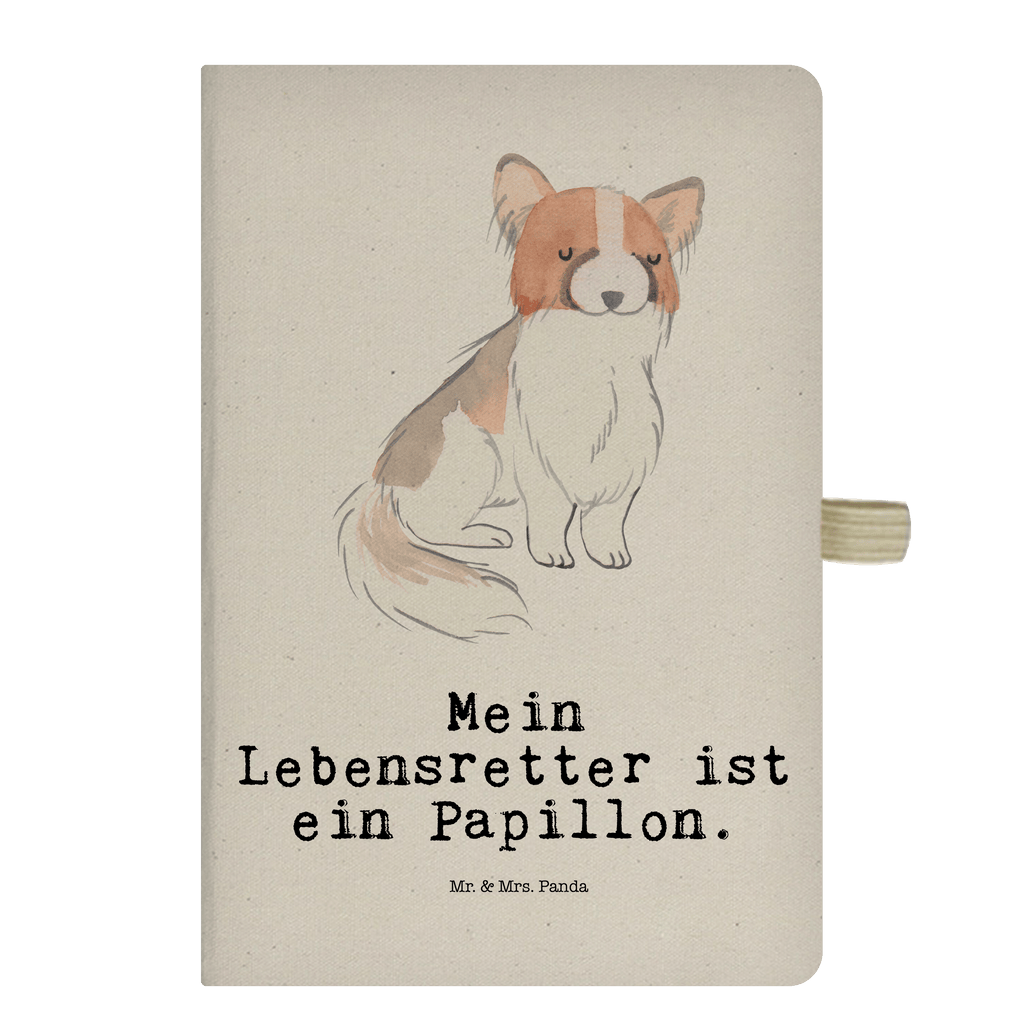 Baumwoll Notizbuch Papillon Lebensretter Notizen, Eintragebuch, Tagebuch, Notizblock, Adressbuch, Journal, Kladde, Skizzenbuch, Notizheft, Schreibbuch, Schreibheft, Hund, Hunderasse, Rassehund, Hundebesitzer, Geschenk, Tierfreund, Schenken, Welpe, Kontinentaler Zwergspaniel, Papillon