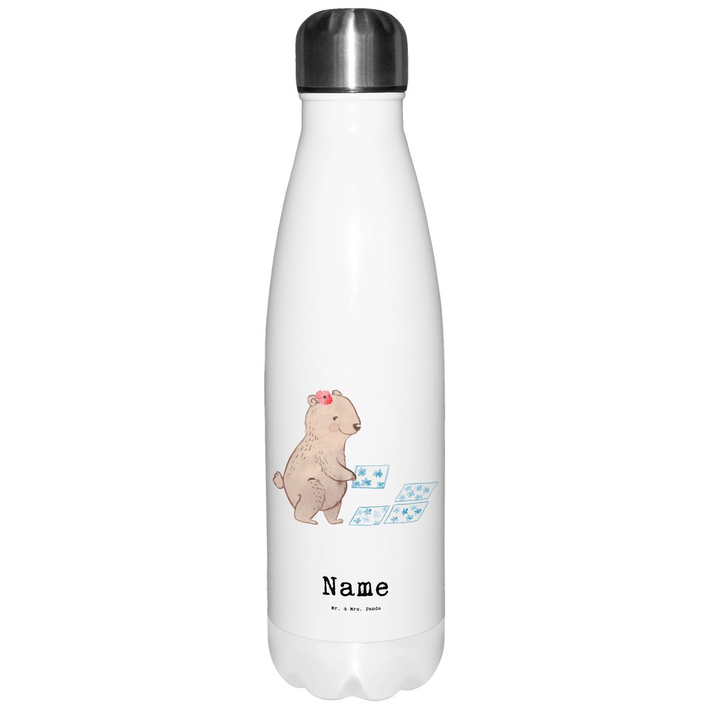 Personalisierte Thermosflasche Fliesenlegerin mit Herz Personalisierte Isolierflasche, Personalisierte Thermoflasche, Personalisierte Trinkflasche, Trinkflasche Mit Namen, Wunschname, Bedrucken, Namensflasche, Beruf, Ausbildung, Jubiläum, Abschied, Rente, Kollege, Kollegin, Geschenk, Schenken, Arbeitskollege, Mitarbeiter, Firma, Danke, Dankeschön, Fliesenlegerin, Gesellenprüfung, Fliesenlegermeisterin, Fliesenlegerbetrieb, Fliesenfachhandel, Handwerk