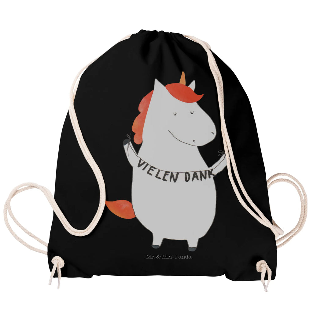 Sportbeutel Einhorn Vielen Dank Sportbeutel, Turnbeutel, Beutel, Sporttasche, Tasche, Stoffbeutel, Sportbeutel Kinder, Gymsack, Beutel Rucksack, Kleine Sporttasche, Sportzubehör, Turnbeutel Baumwolle, Einhorn, Einhörner, Einhorn Deko, Pegasus, Unicorn, Danke, vielen Dank, Dankeschön, Danksagung