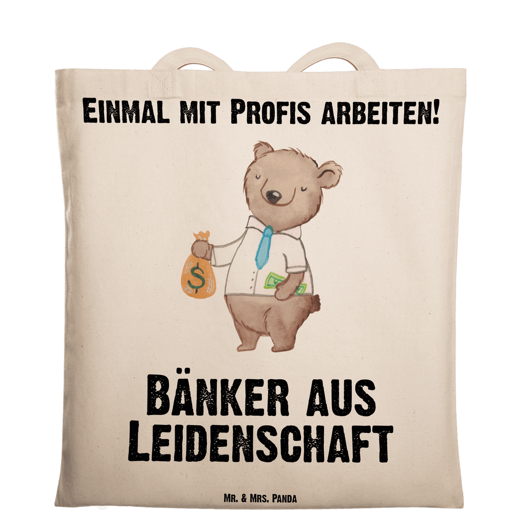 Tragetasche Bänker aus Leidenschaft Beuteltasche, Beutel, Einkaufstasche, Jutebeutel, Stoffbeutel, Tasche, Shopper, Umhängetasche, Strandtasche, Schultertasche, Stofftasche, Tragetasche, Badetasche, Jutetasche, Einkaufstüte, Laptoptasche, Beruf, Ausbildung, Jubiläum, Abschied, Rente, Kollege, Kollegin, Geschenk, Schenken, Arbeitskollege, Mitarbeiter, Firma, Danke, Dankeschön, Bänker, Bankfachmann, Bankangestellter, Bankberater