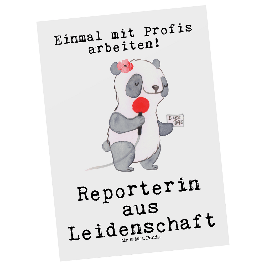 Postkarte Reporterin aus Leidenschaft Postkarte, Karte, Geschenkkarte, Grußkarte, Einladung, Ansichtskarte, Geburtstagskarte, Einladungskarte, Dankeskarte, Ansichtskarten, Einladung Geburtstag, Einladungskarten Geburtstag, Beruf, Ausbildung, Jubiläum, Abschied, Rente, Kollege, Kollegin, Geschenk, Schenken, Arbeitskollege, Mitarbeiter, Firma, Danke, Dankeschön