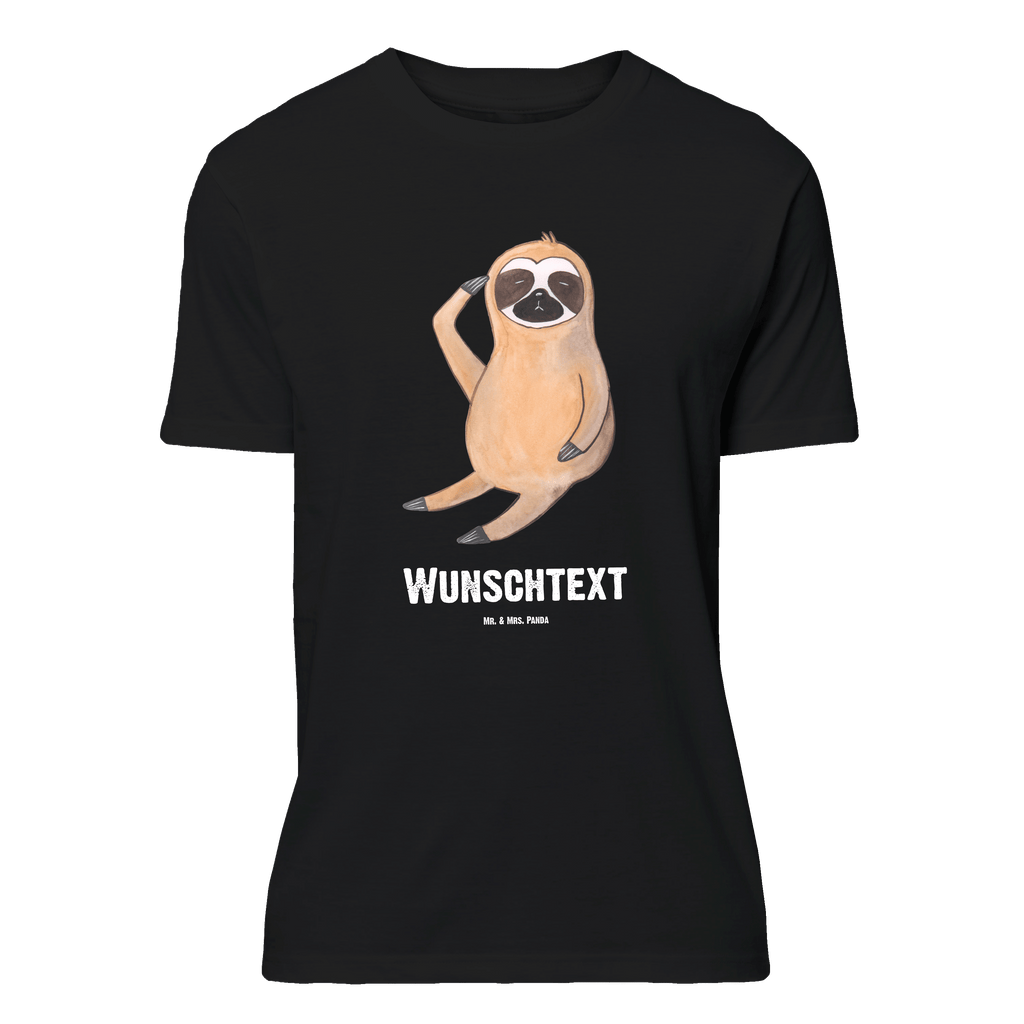 Personalisiertes T-Shirt Faultier Vogel zeigen T-Shirt Personalisiert, T-Shirt mit Namen, T-Shirt mit Aufruck, Männer, Frauen, Faultier, Faultier Geschenk, Faultier Deko, Faultiere, faul, Lieblingstier, Spinner, früher Vogel, der frühe Vogel, Frühaufsteher, Morgenmuffel, Vogel, Faultierwelt