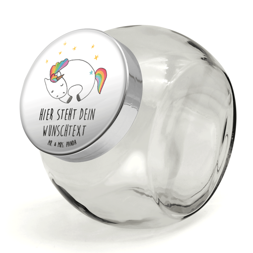 Personalisiertes Bonbonglas Einhorn Nacht Vorratsdose, Vorratsbehälter, Süßigkeitenglas, Süßigkeitendose, Kaffeedose, Müslidose, Teedose, Keksbehälter, Keksedose, Glasdose, Glasbälter, Vorratsglas, Küchenbehälter, Aufbewahrungsdose, Aufbewahungsglas, Gewürzdose, Küchenorganizer, Snackdose, Einhorn, Einhörner, Einhorn Deko, Pegasus, Unicorn, Träume, Traum, unicorn, Realität, Menschen, Geschenk, Ruhe, Freundin