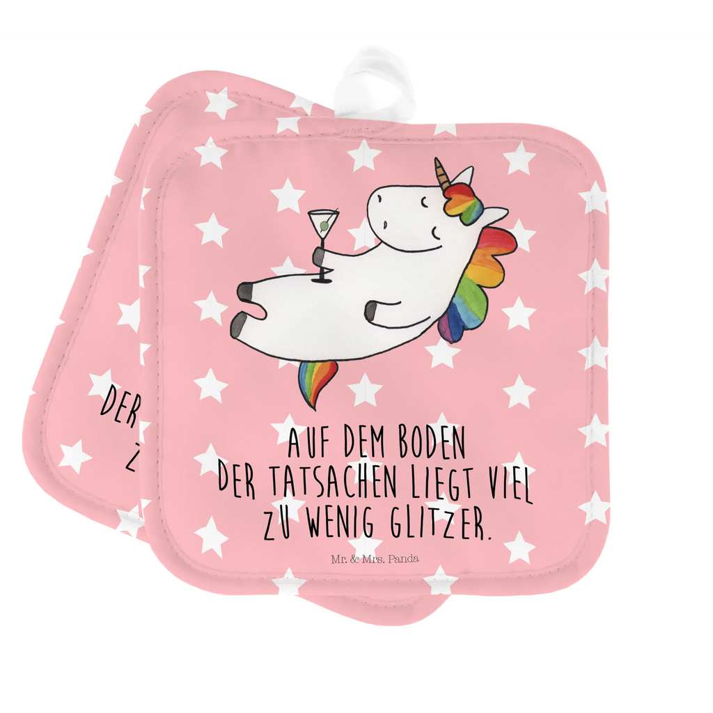 2er Set Topflappen  Einhorn Cocktail Topflappen, Topfuntersetzer, Ofenhandschuh, Topflappen Set, Topflappen lustig, Topflappen mit Spruch, Ofenhandschuhe, Topfhandschuhe, Topfhandschuh, Topflappenset, Topflappen 2er Set, Schöne Topflappen, Einhorn, Einhörner, Einhorn Deko, Unicorn, Party, Spaß, Feiern, Caipirinha, Rum, Cuba Libre, Sekt, Freundin, Geburtstag, lustig, witzig, Spruch, Glitzer