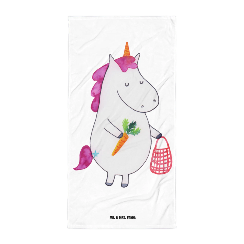 XL Badehandtuch Einhorn Gemüse Handtuch, Badetuch, Duschtuch, Strandtuch, Saunatuch, Einhorn, Einhörner, Einhorn Deko, Pegasus, Unicorn, Biomarkt, Gemüse, Wochenmarkt