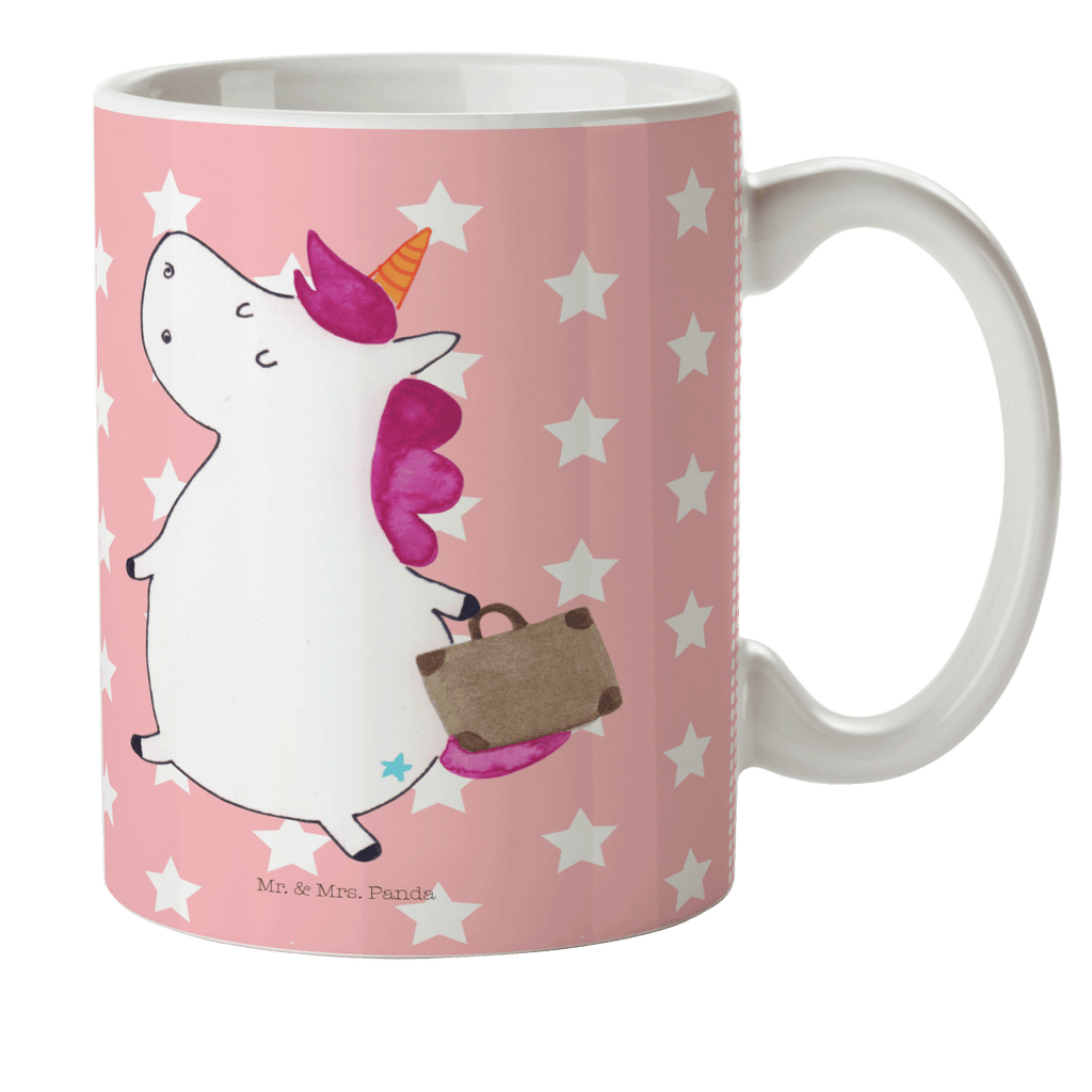 Kindertasse Einhorn Koffer Kindertasse, Kinder Tasse, Kunststoff Tasse, Kindergarten Tasse, Trinkbecher, Camping Becher, Kaffeetasse, Kunststoffbecher, Kindergartenbecher, Outdoorgeschirr, Kunststoffgeschirr, Reisebecher, Reisetasse, Kinderbecher, Bruchfeste Tasse, Bruchsichere Tasse, Plastik Tasse, Plastiktasse, Einhorn, Einhörner, Einhorn Deko, Pegasus, Unicorn, unicorn, Koffer, Verreisen, Reise, Gepäck, Abenteuer, Erwachsen, Kind, albern, Spaß, lustig, witzig