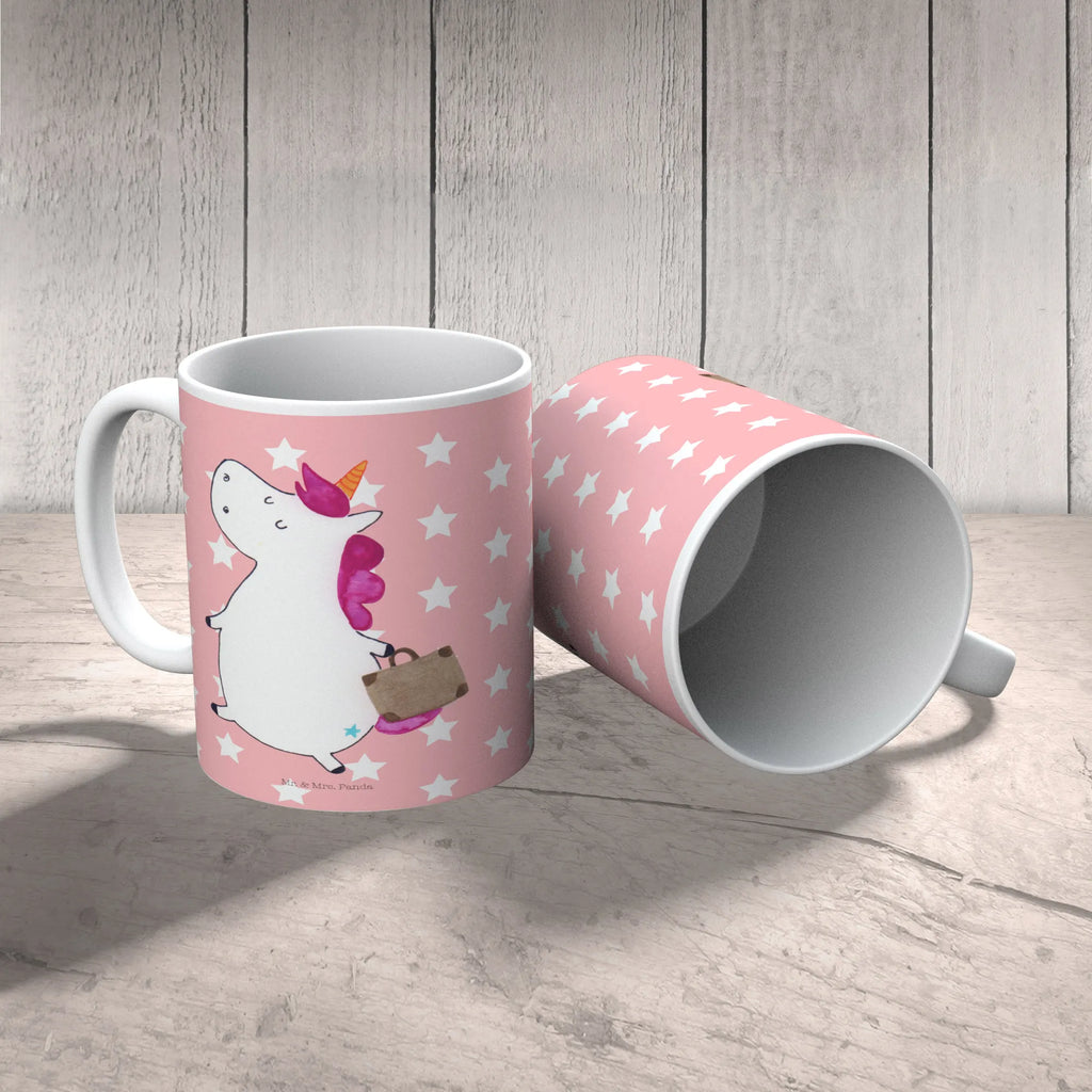 Kindertasse Einhorn Koffer Kindertasse, Kinder Tasse, Kunststoff Tasse, Kindergarten Tasse, Trinkbecher, Camping Becher, Kaffeetasse, Kunststoffbecher, Kindergartenbecher, Outdoorgeschirr, Kunststoffgeschirr, Reisebecher, Reisetasse, Kinderbecher, Bruchfeste Tasse, Bruchsichere Tasse, Plastik Tasse, Plastiktasse, Einhorn, Einhörner, Einhorn Deko, Pegasus, Unicorn, unicorn, Koffer, Verreisen, Reise, Gepäck, Abenteuer, Erwachsen, Kind, albern, Spaß, lustig, witzig