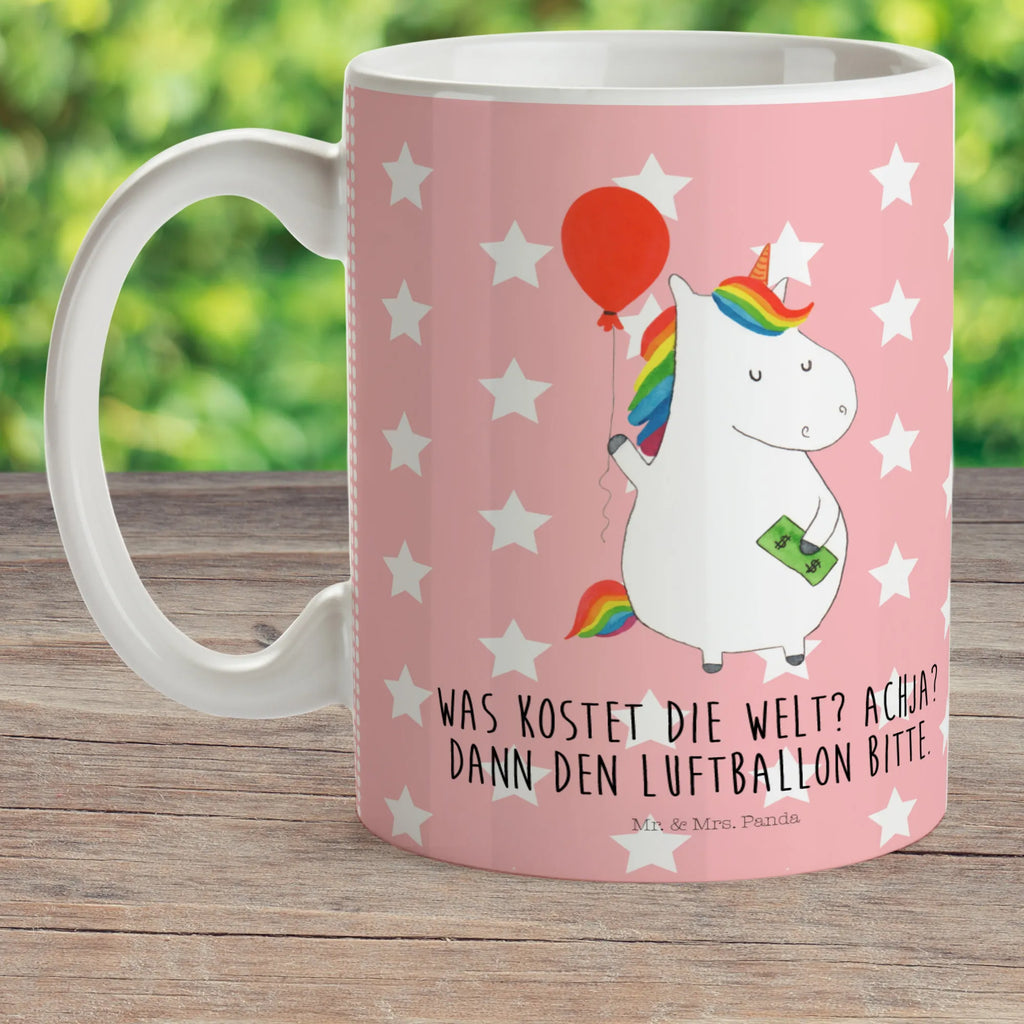 Kindertasse Einhorn Luftballon Kindertasse, Kinder Tasse, Kunststoff Tasse, Kindergarten Tasse, Trinkbecher, Camping Becher, Kaffeetasse, Kunststoffbecher, Kindergartenbecher, Outdoorgeschirr, Kunststoffgeschirr, Reisebecher, Reisetasse, Kinderbecher, Bruchfeste Tasse, Bruchsichere Tasse, Plastik Tasse, Plastiktasse, Einhorn, Einhörner, Einhorn Deko, Unicorn, Luftballon, Geld, Lebenslust, Freude, Geschenk, Freundin