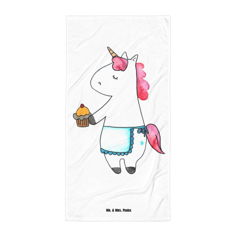 XL Badehandtuch Einhorn Muffin Handtuch, Badetuch, Duschtuch, Strandtuch, Saunatuch, Einhorn, Einhörner, Einhorn Deko, Pegasus, Unicorn, Geburtstag, Backen, Muffin, Kekse, Geburtstagsgrüße, Glückwünsche, Liebesgrüße, Grüße